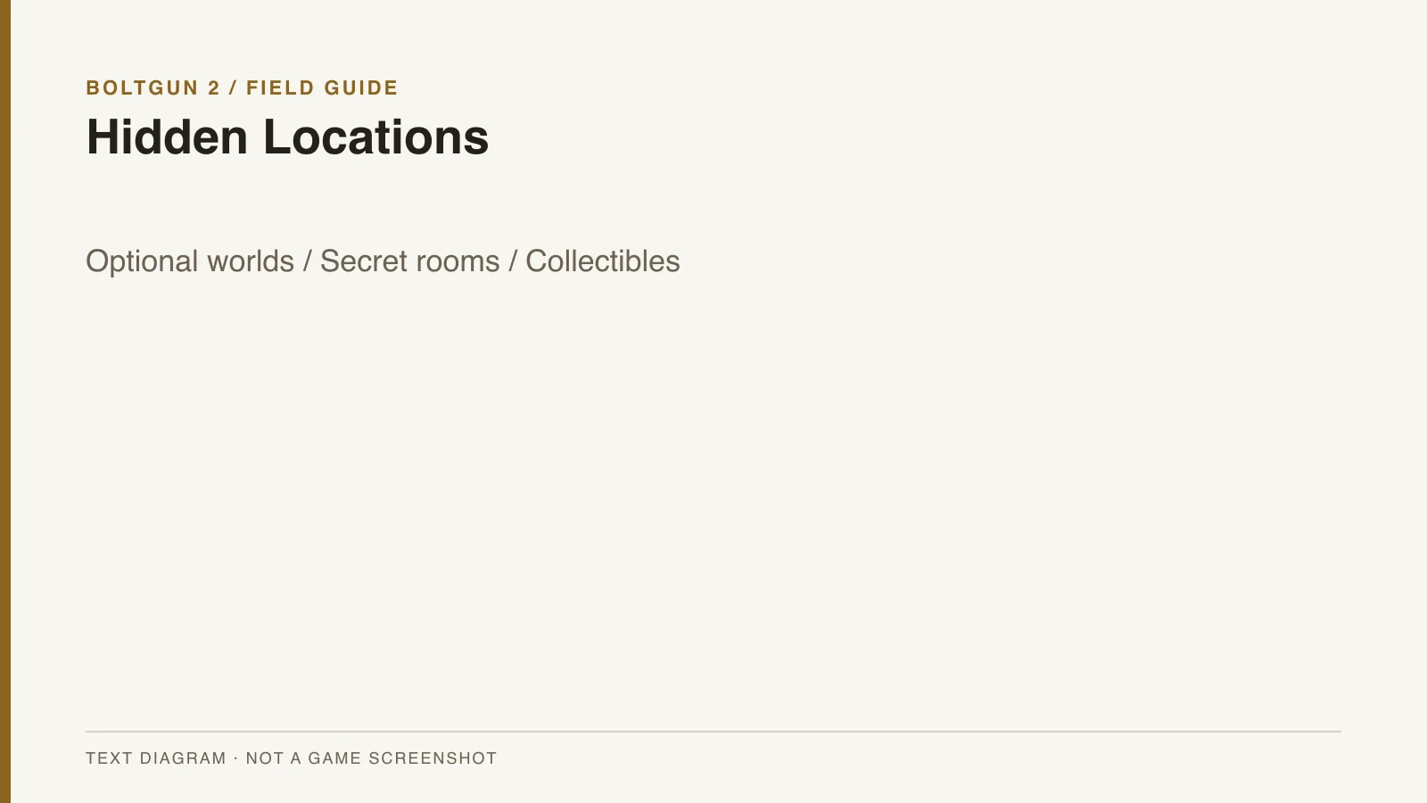 Boltgun 2 Hidden Locations editorial text diagram